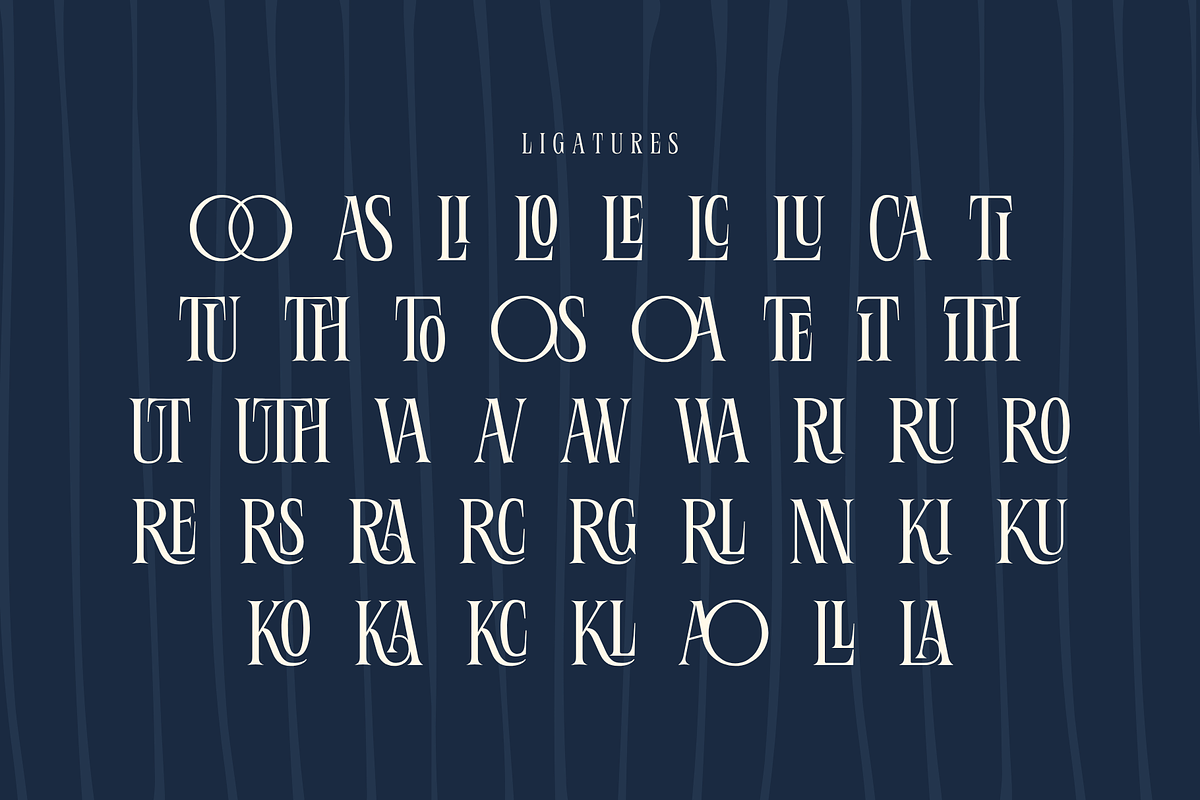 Pravelle Christmas Elegant Serif, a Serif Font by Ainun Jinan (Photo 12 of 12)