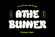 Xerulah - Bubble Graffiti Font, a Handwritten Font by twinstd (Thumbnail 4 of 10)