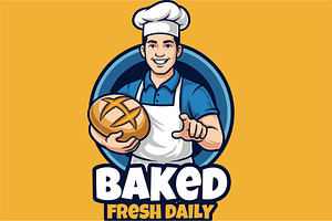 Fresh Daily Bakery Logo