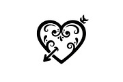 Ornate Heart Vector Bundle, an Illustration by Designs_River (Thumbnail 5 of 51)