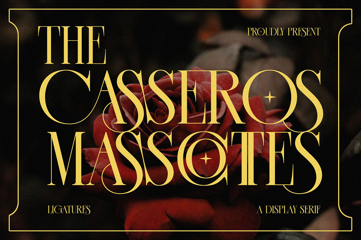 CASSEROS MASSCOTTES Elegant Serif, a Serif Font by Alfinart (Photo 1 of 11)