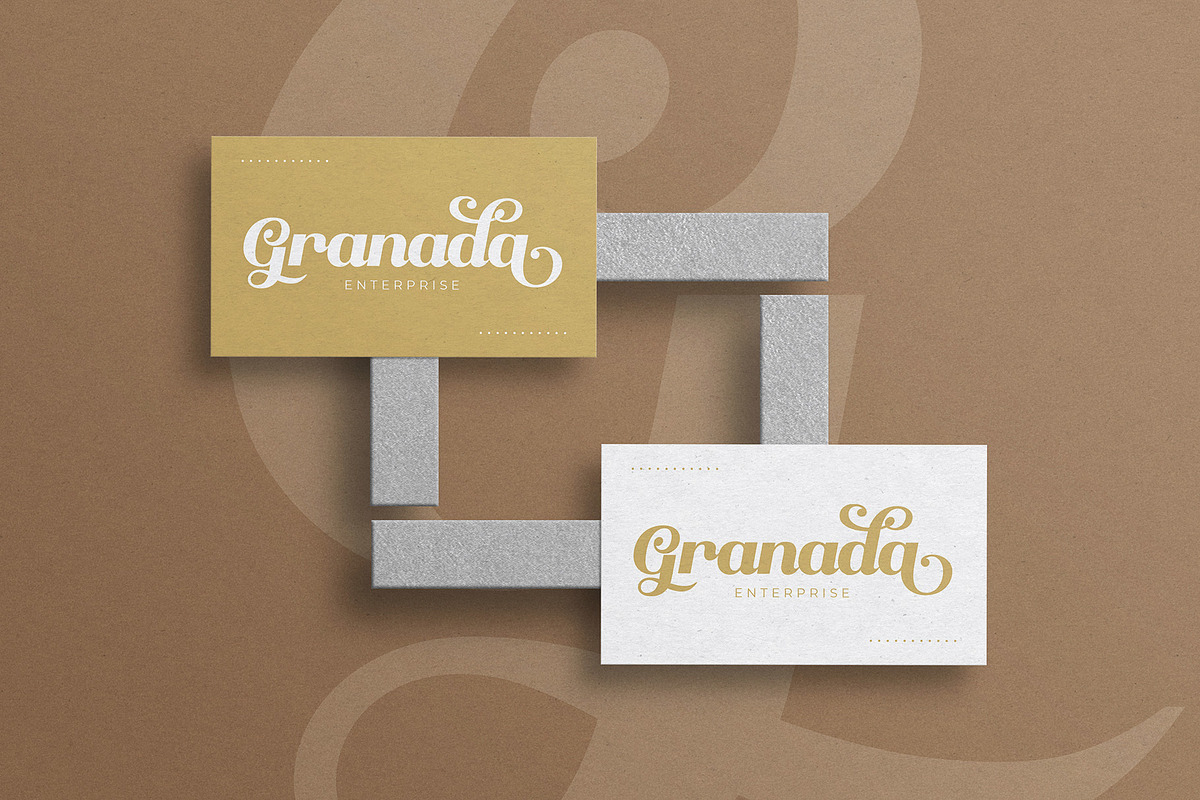 Qanthura | Elegant bold script, a Script Font by Almeera Std (Photo 2 of 12)
