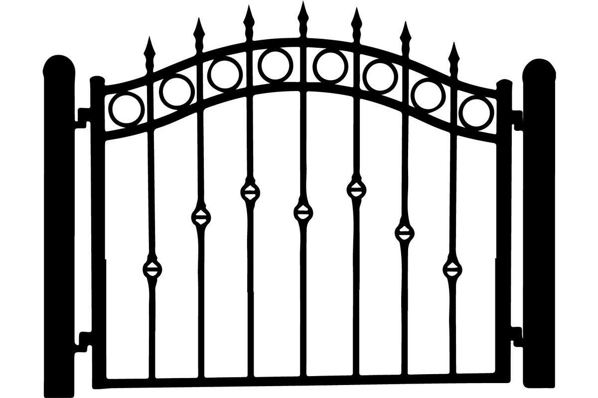 Classic Metal Gate, an Object Graphic by Creativeshirt (Photo 17 of 19)