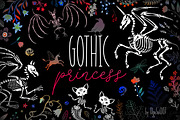 Gothic Princess, a Pattern Graphic by OlgaSoi007 (Thumbnail 1 of 13)