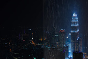 50 Rain Photoshop Brushes preview 4