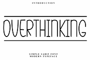 Overthinking, a Handwritten Font by FreshTypeINK (Thumbnail 1 of 8)