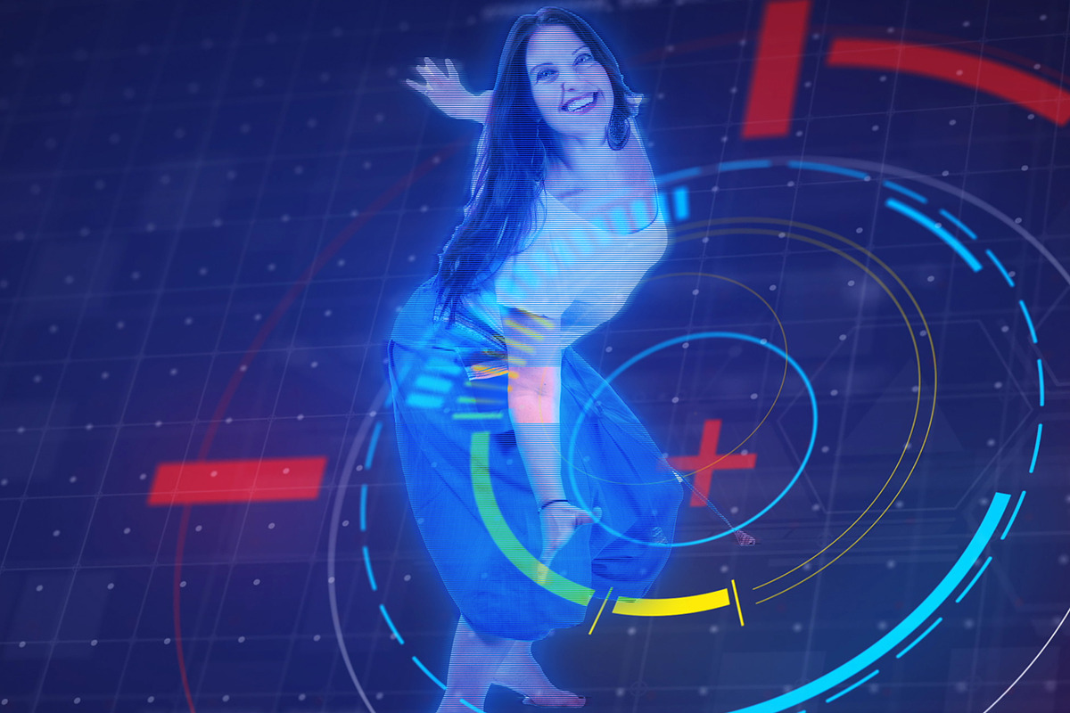 Retro Hologram Effect PS Action, an Action Add-On by Studio Retouch (Photo 7 of 12)