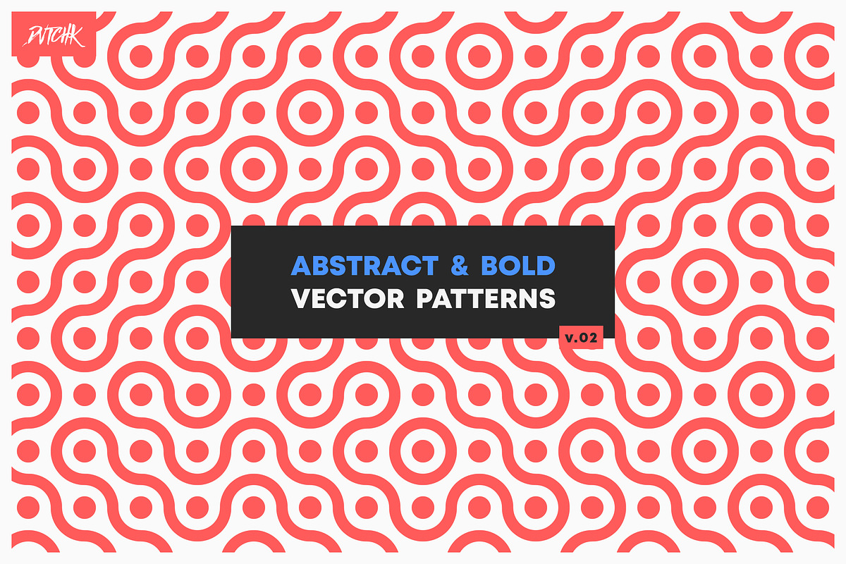 Abstract & Bold Vector Patterns V02, a Pattern Graphic by dvtchk (Photo 1 of 15)