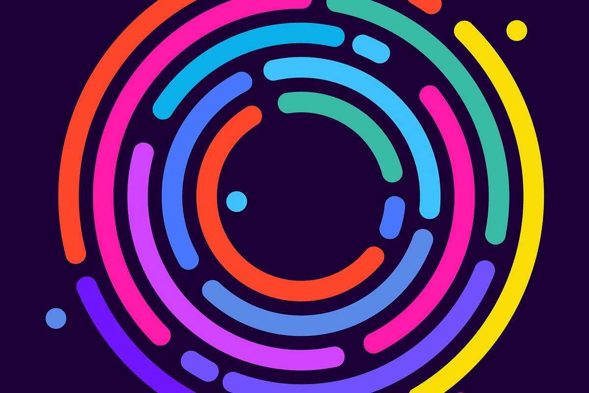 Neon color font, a Font by kaer_shop (Photo 4 of 5)