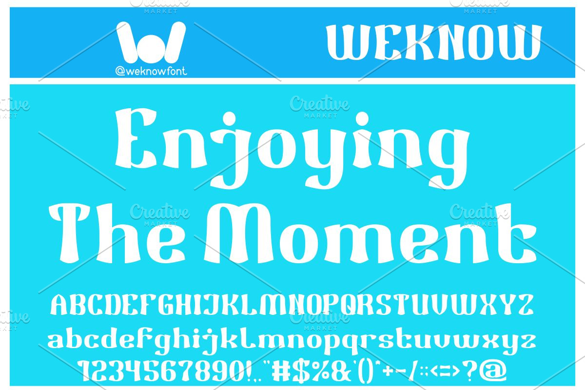 Shine Brightly font, a Font by weknow (Photo 2 of 8)