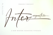 Inter signature, a Script Font by Reza Studio (Thumbnail 12 of 14)