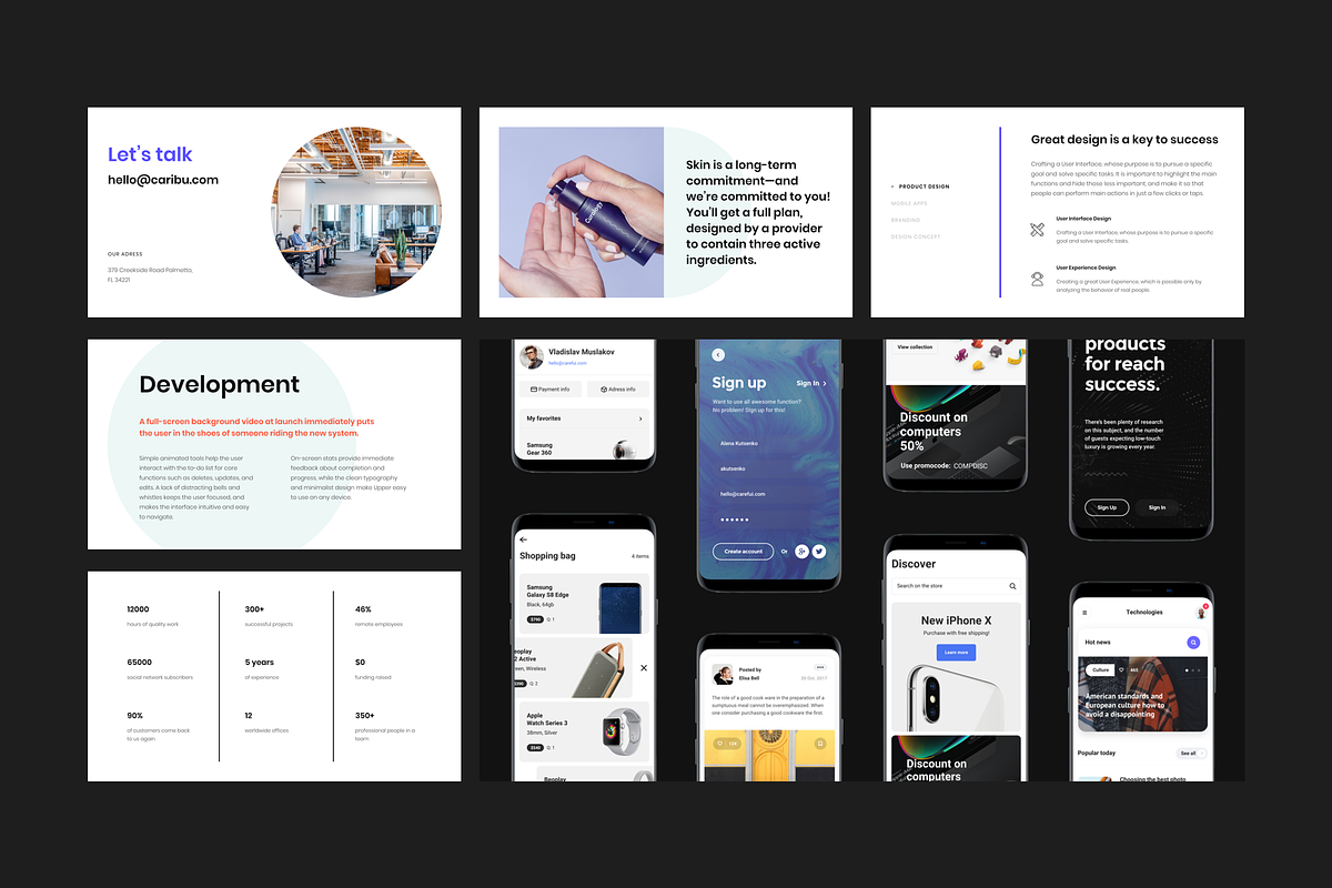 Caribu - Modern Keynote Template, a Presentation Template by Vladislav Muslakov (Photo 24 of 31)