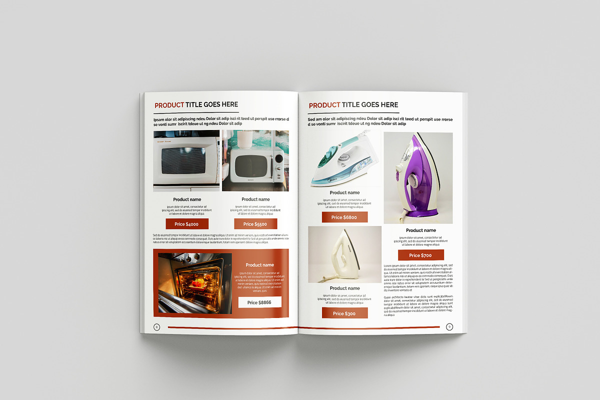 Product Catalog, a Brochure Template by Template Shop (Photo 7 of 9)