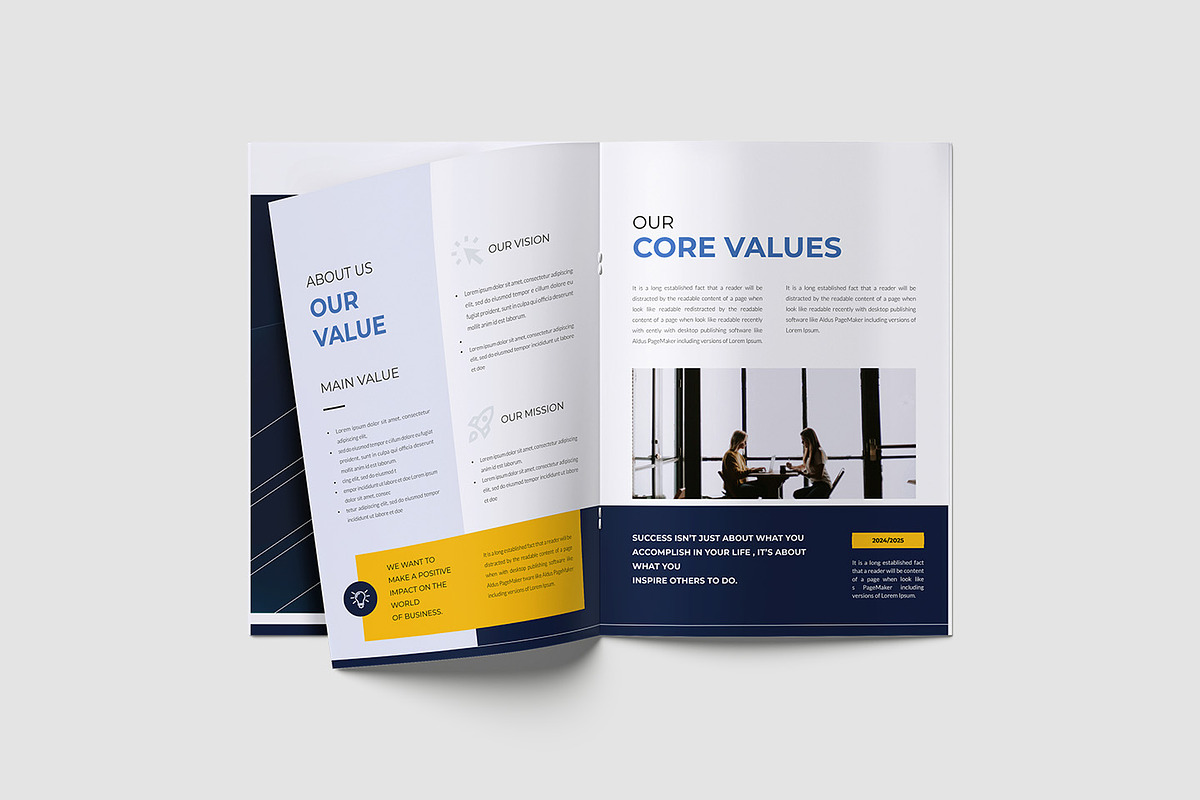 Project Business Proposal Template, a Brochure Template by TMint Play (Photo 7 of 8)