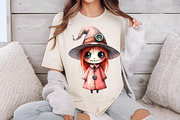 Whimsical Halloween Clipart, an Illustration by DreamCafeArt (Thumbnail 7 of 8)