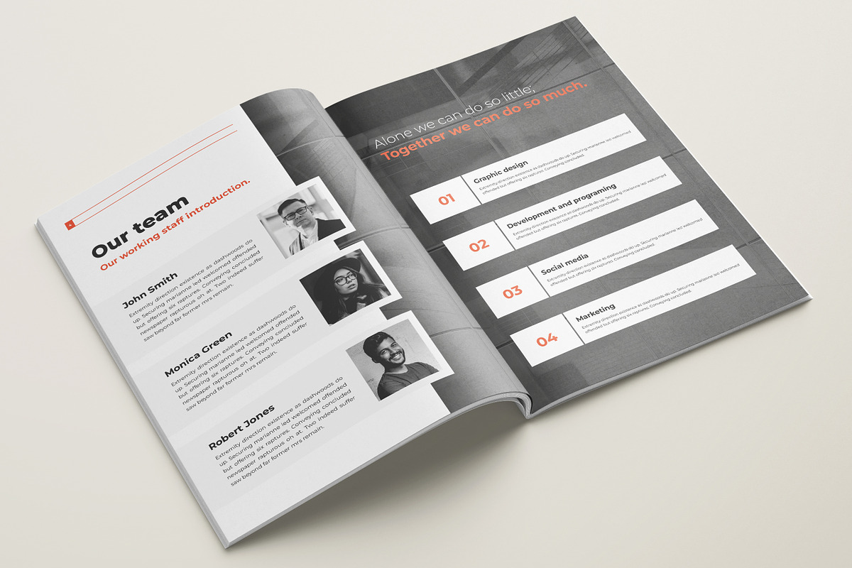 Business Proposal Template | Canva, a Brochure Template by DesVert (Photo 2 of 6)