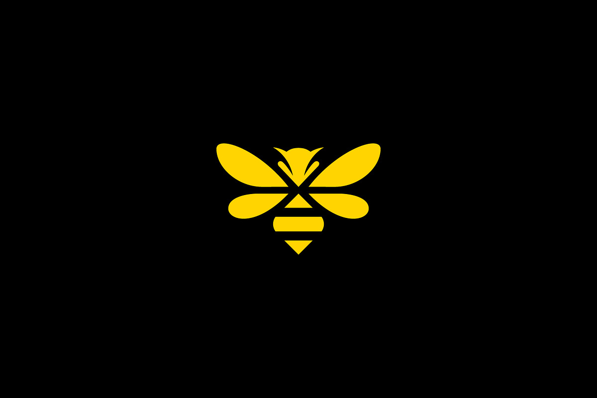 Bee Logo, a Branding & Logo Template by Pure Design