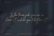 Jelitta Signature Business Font, a Script Font by KennedyStudio (Thumbnail 4 of 10)