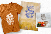 Gratitude Lettering Quotes, a Decorative Illustration by Artlana (Thumbnail 2 of 2)