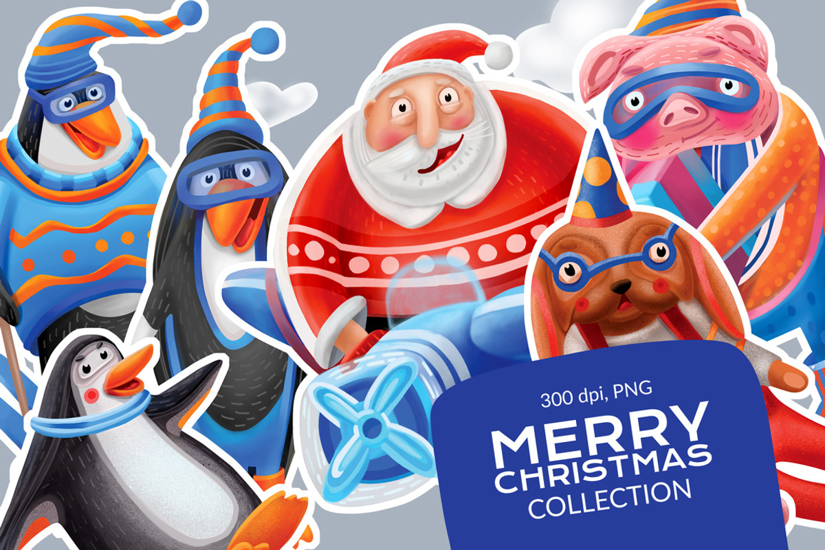 SANTA. Christmas, a Graphic by Olha Kalyta (Photo 1 of 8)