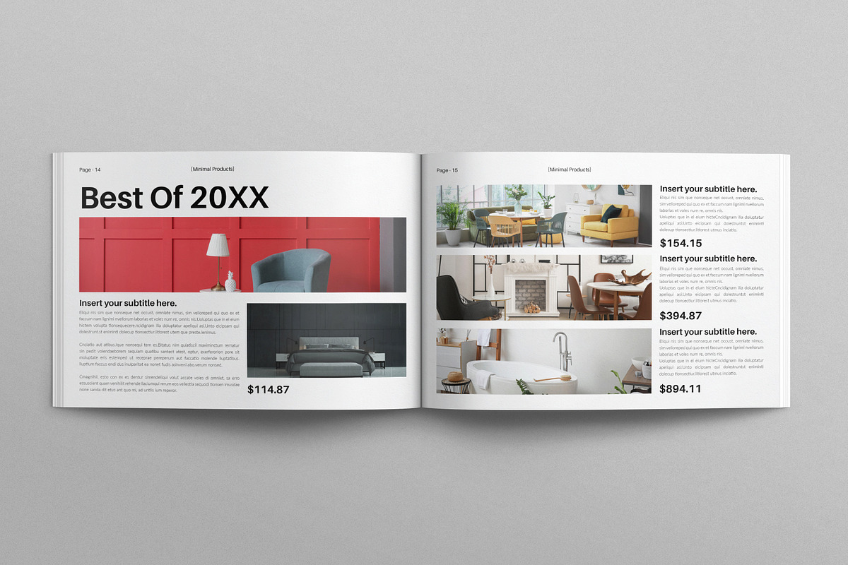 Catalog Template Landscape, a Brochure Template by E-Type (Photo 6 of 8)