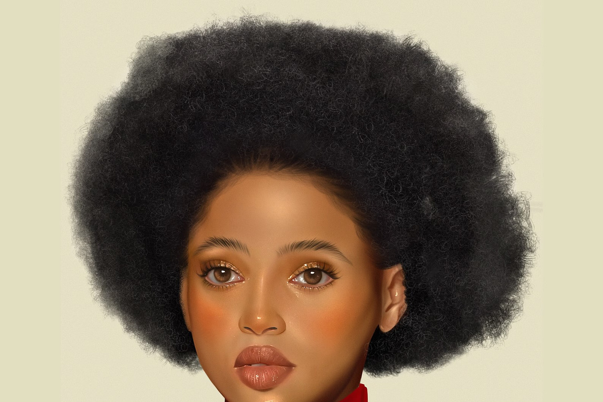 Braid and Curl Brushes for Procreate, a Brush Add-On by NaomiArts (Photo 7 of 7)