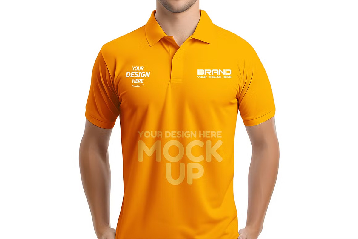 Polo Shirt Mockup, a Shirt Mockup by Designbuys (Photo 3 of 9)