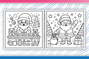 Enchanted Christmas Coloring Pages, an Illustration by LightExpress (Thumbnail 5 of 5)