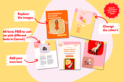 Bold & badass | Colorful Canva Ebook, a Magazine Template by Kurly Creative (Thumbnail 6 of 12)