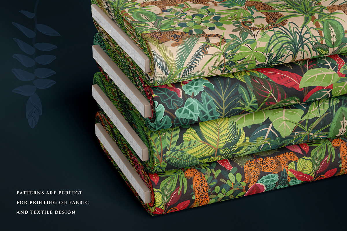 Tropical Plants & Animals, a Pattern Graphic by Molly art (Photo 11 of 14)