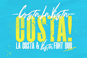 Costa La Vista Font, a Sans Serif Font by LeoSupply.co (Thumbnail 1 of 9)