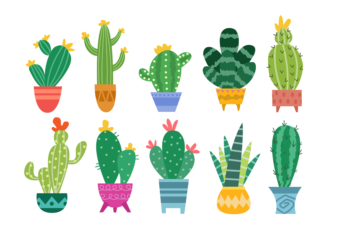 50 Playful Cactus Illustrations, a Graphic by judayartworks (Photo 2 of 6)