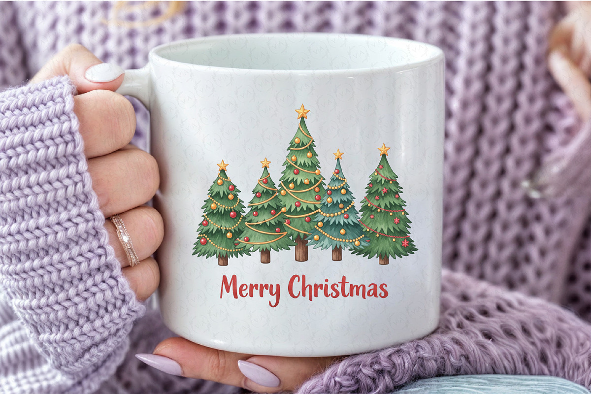 Merry Christmas PNG, an Illustration by Craft Nest (Photo 4 of 6)