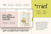 MIEL / Services and Pricing Guide, a Presentation Template by Eviory (Thumbnail 2 of 10)