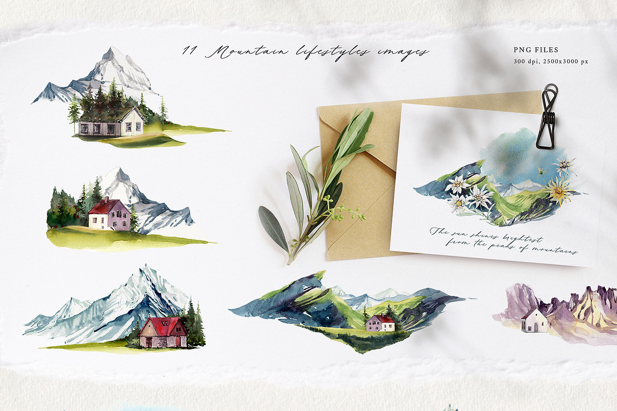 THE MOUNTAINS ARE CALLING, an Illustration by Lemaris (Photo 5 of 8)