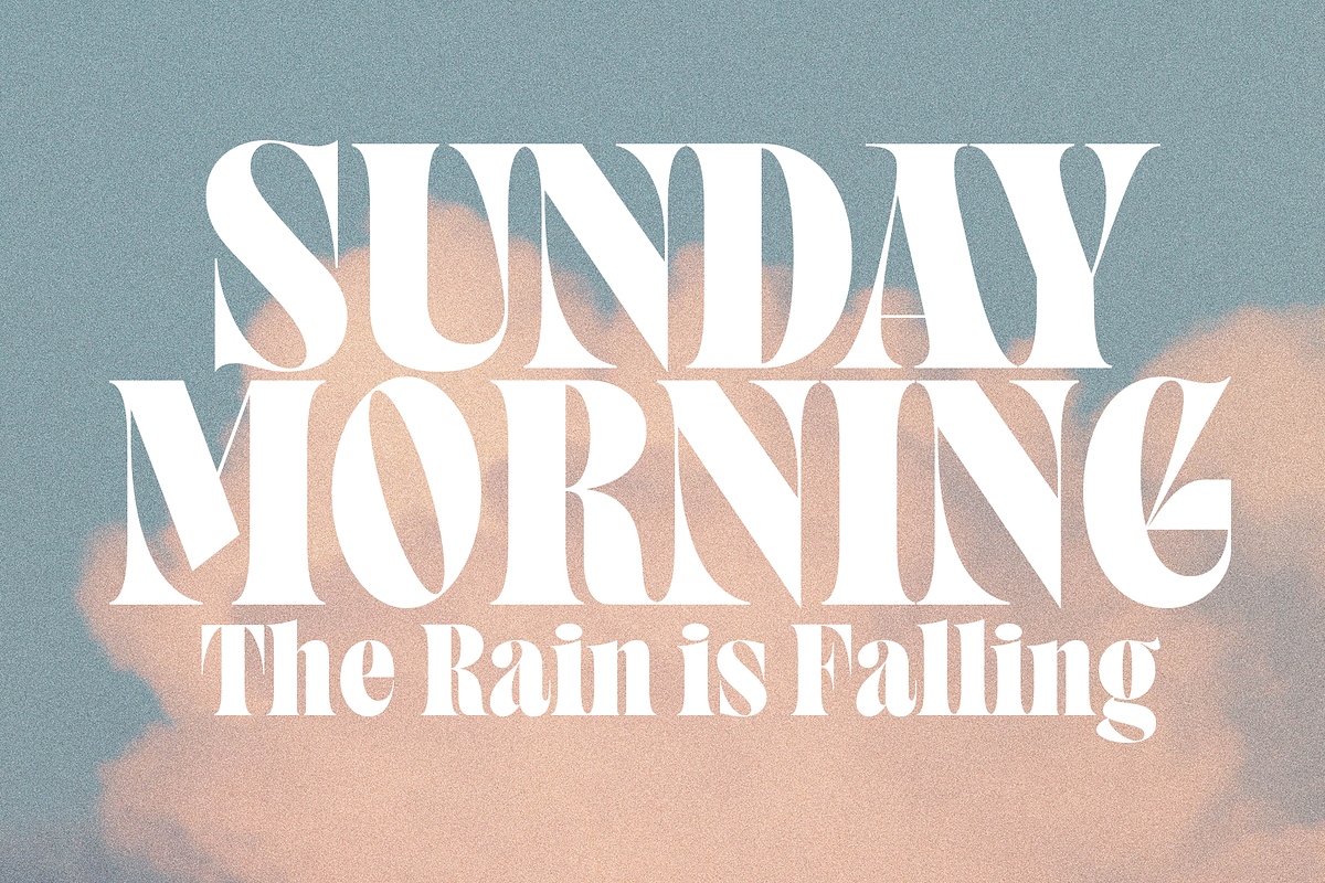TAN - SUNDAY MORNING, a Serif Font by TanType (Photo 11 of 12)