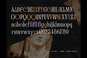 Matalihim- Art Nouveau Typeface, a Serif Font by Lurinzu Studios (Thumbnail 2 of 7)
