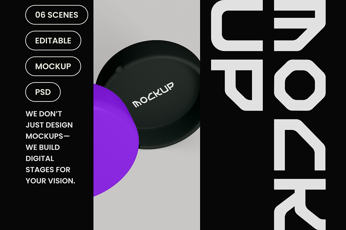Ashtray Plate Mockup, a Mockup by hiddemaru (Photo 4 of 4)