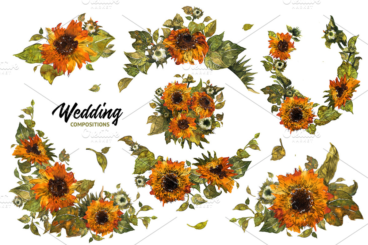 Sunflower, an Illustration by Maria Redko (Photo 3 of 7)