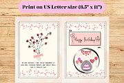 Simple Birthday Card Template, a Card Template by WynterLife Studio (Thumbnail 4 of 7)