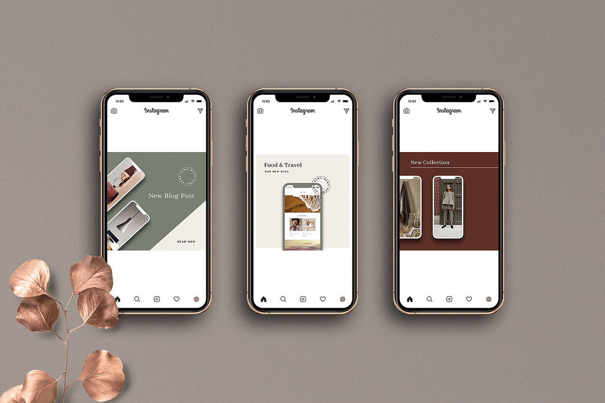 Animated Mobile Device Insta Pack, a Social Media Template by Ruby&Heart Studio (Photo 5 of 7)