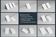 Round Vertical Business Card Mockupu, an Advertising Mockup by alimran24 (Thumbnail 2 of 13)