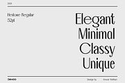 Hedone luxurious sans Typeface, a Font by Jehoo Creative (Thumbnail 2 of 10)