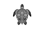 Mandala Sea Turtle SVG Bundle, an Illustration by yasushie (Thumbnail 5 of 31)