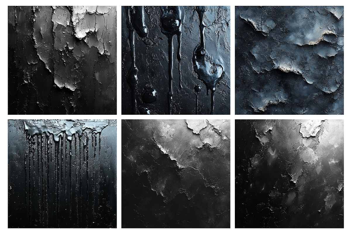 Dark Ink Textures, an Illustration by RobertsArt (Photo 2 of 5)
