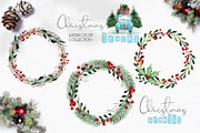Watercolor Christmas trucks, an Object Graphic by Ana-Sakuta (Thumbnail 6 of 19)