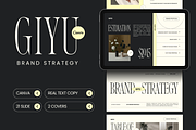 GIYU | Brand Strategy, a Templates & Theme by Hydric Design (Thumbnail 1 of 4)