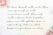 love biard, a Script Font by mightype (Thumbnail 3 of 6)