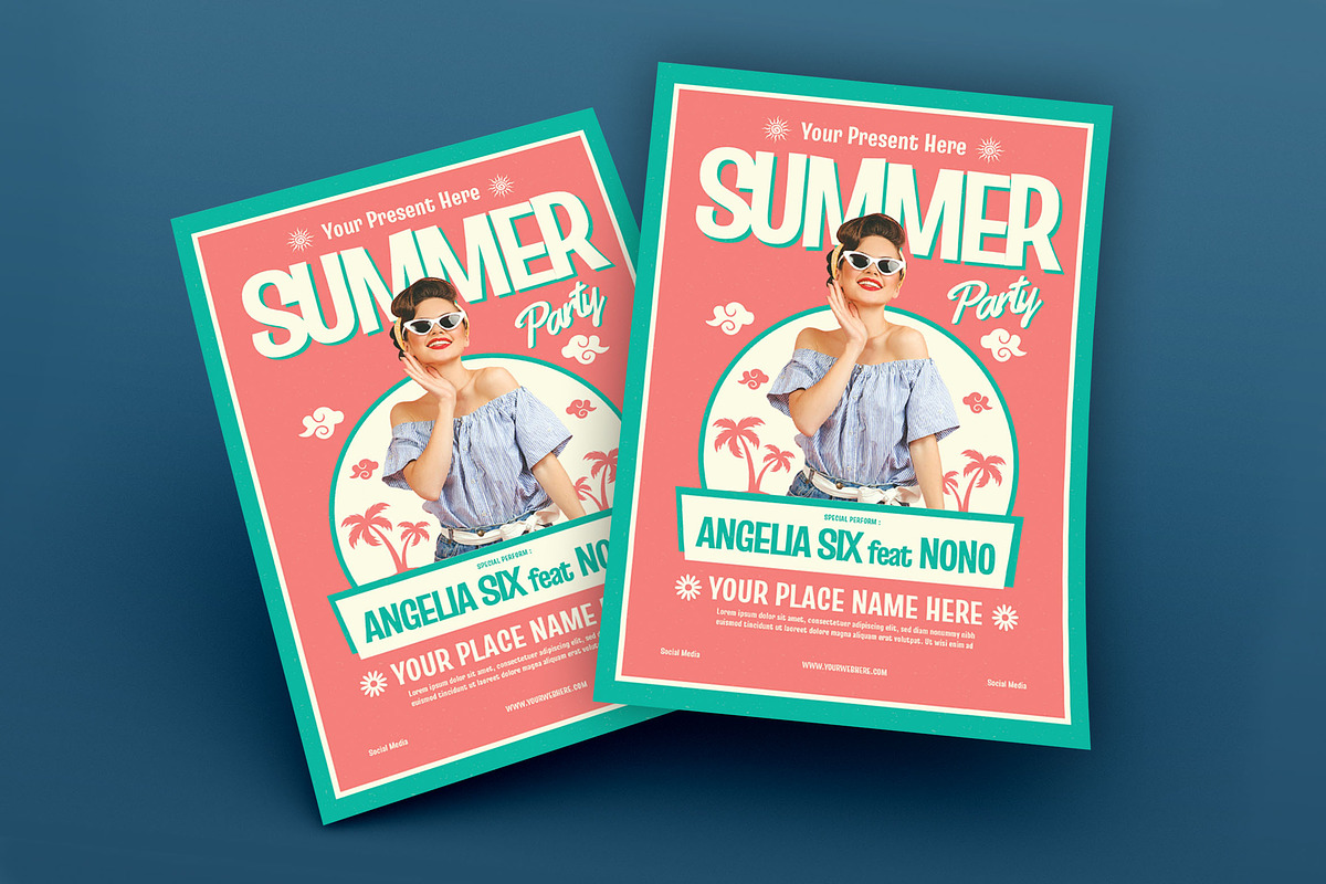 Summer Music Festival Flyer, a Flyer Template by megarez (Photo 3 of 3)