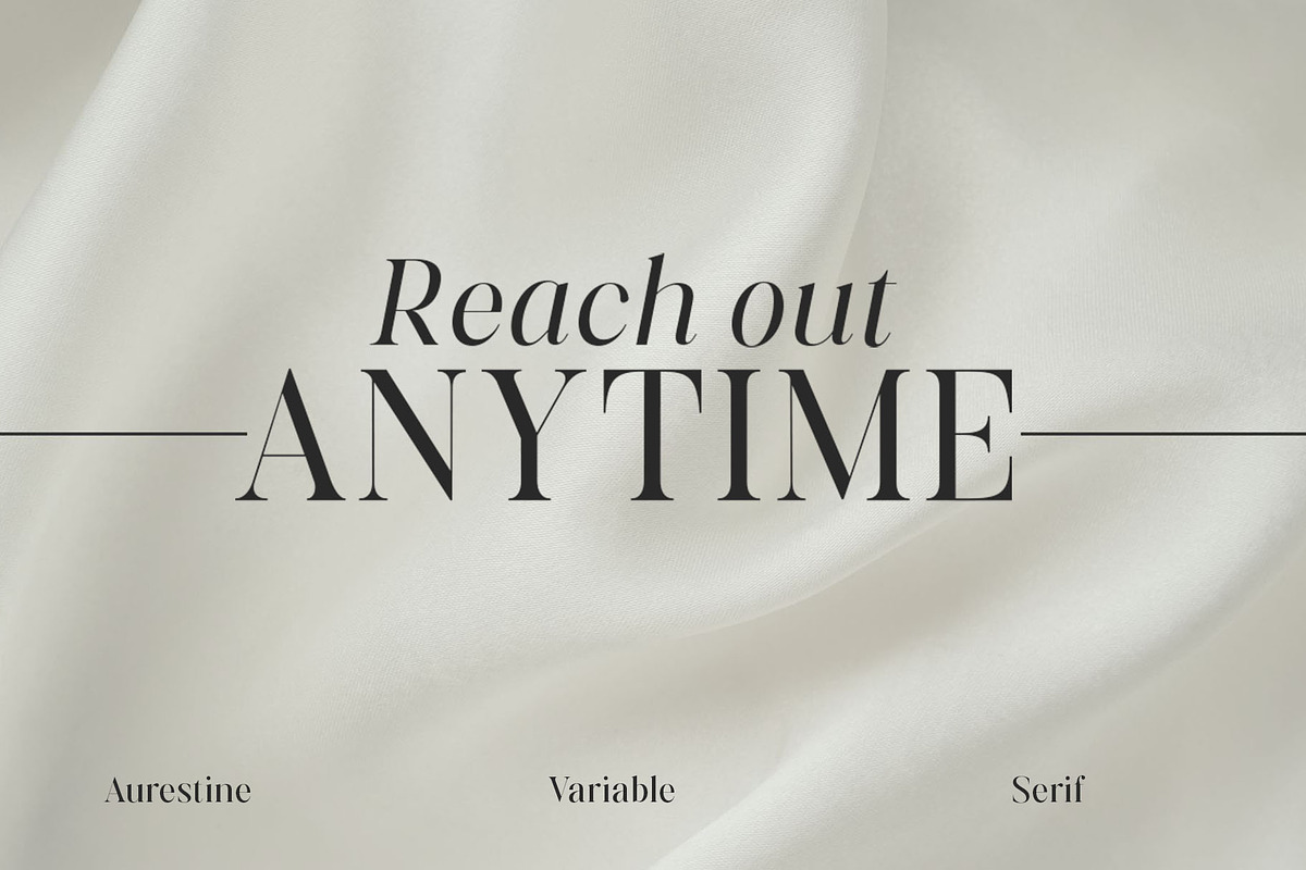 Aurestine Serif, a Serif Font by Typehill (Photo 12 of 14)